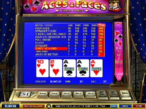 Безкоштовний ігровий автомат Aces and Faces Poker на сайті Ігрового клубу